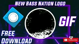 New Bass Nation Logo Gif for avee player || Logo Nation || Avee plyaer Template