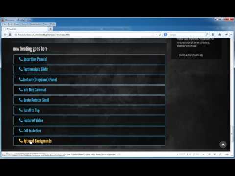Microsoft Expression Web accordion panels Change the Heading
