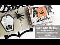 Craft with me Live | October Daily Foundation Pages | Final Flip + Live Q&A