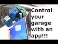 How to Use a WIFI Inching Relay (Garage Door Project) (Icstation)