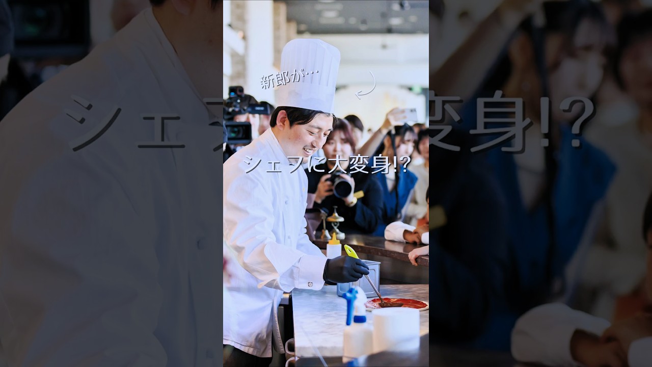 結婚式でピザを焼く新郎！？ゲストが一番盛り上がった瞬間🍕