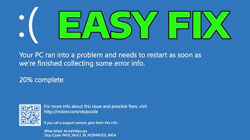How To Fix STOP 0x00000050 PAGE FAULT IN NONPAGED AREA in Windows