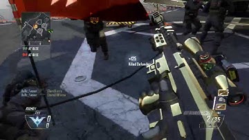 Amazing Trickshot On Black Ops 2 On Carrier (Bots)
