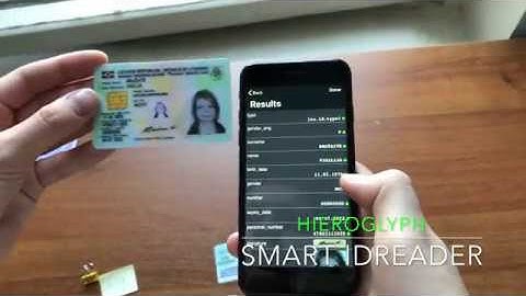 Smart IDReader 2: recognition Lithuania IDs on Mobile