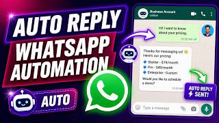 Set Up WhatsApp Auto Replies in WAM | Auto Message &amp; Keyword Automation (Step-by-Step)