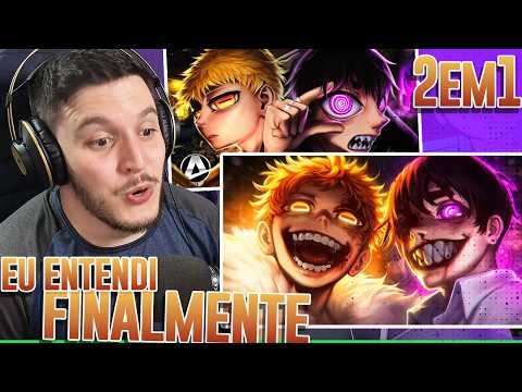 2 EM 1 - Anirap e Shiny - Parceria Formada 1 e 2 (Sense Life) | Noah e Kaleb - REACT