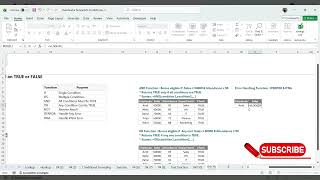 Excel Logical & Error Handling Functions   AND, OR, NOT, IFERROR & IFNA Explained