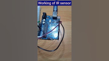How to use IR sensor with arduino #youtubeshort