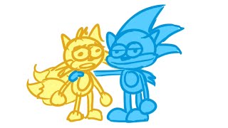 Sonic Teaches Tails How To Rizz Up A Girl | Animation