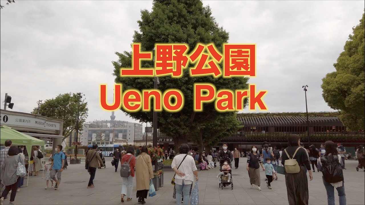 【4K】上野駅 | 上野公園 | Ueno | Ueno Koen(Park) | Tokyo walk