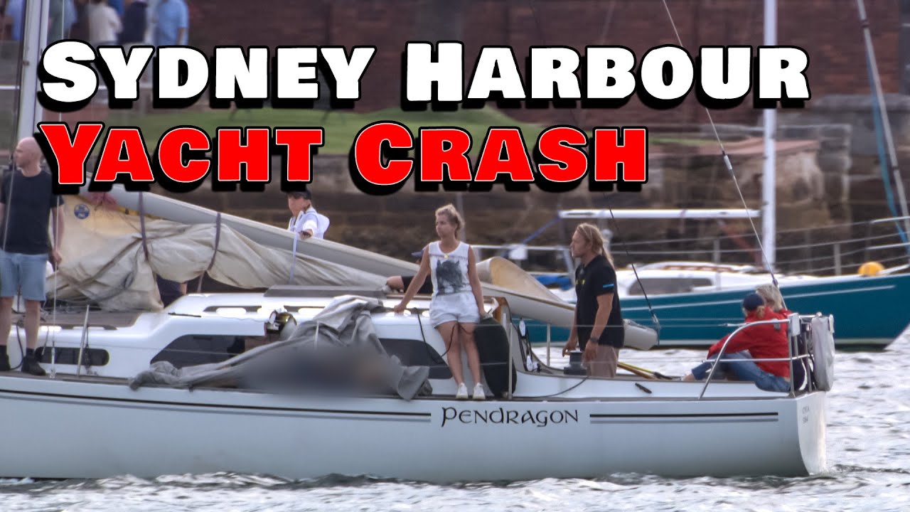 Ycanth Rash Man dies after boat crash during Yacht race in Sydney Harbour - YouTube