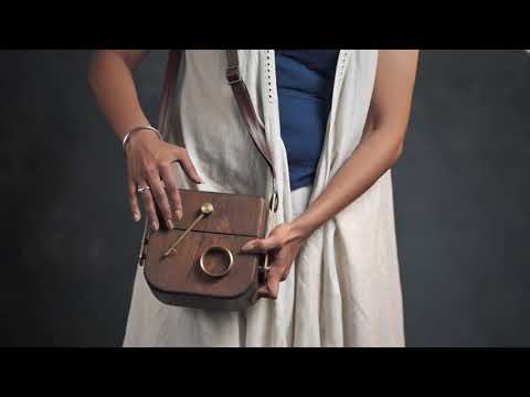 PAVAKI Stylish Sling Bags For Women | Luxury Wooden Handbag Trending  handbags by Dotto Objects - video from Dotto Objects