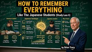 Information How To Remember EVERYTHING Like The Japanese Students (Study Less fr) | Brian Tracy News
