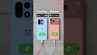 ONEPLUS 15 vs iPhone 17 Pro Max - Charging Speed Test 🤯