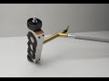 Homemade A Handle Magnetic Sweeper | Making A Handle Magnetic Broom