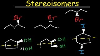 Stereoisomers, Enantiomers, Meso Compounds, Diastereomers, Constitutional Isomers, Cis & Trans