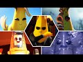 Evolution of Peely in All Fortnite Trailers & Cutscenes