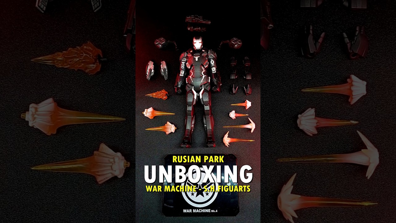 💥 Unboxing: War Machine Infinity War - SH Figuarts #toys #juguetes #figuras #shfiguarts #avengers