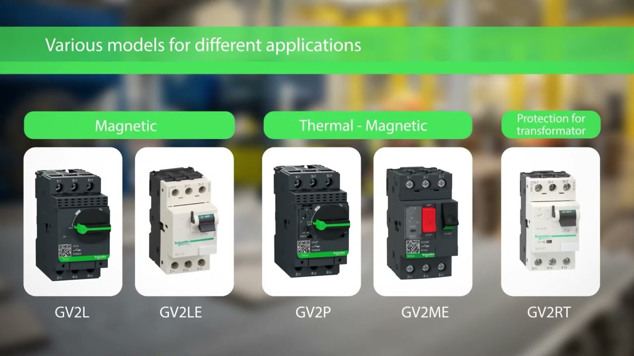 TeSys Deca Motor Circuit Breaker: Compact Power & Protection!