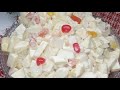 Russain fruit salad recipe l Russian fruit chart l Authentic Russian fruit salad banane ka tarika