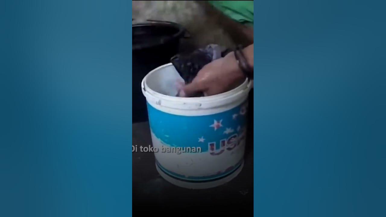 Gini Lho Cara Penjual Nakal Bikin Cincau Sembarangan, Apa Aja Dicampurin!! 🤮 #shorts