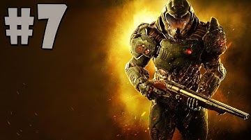 DOOM 2016 Gameplay Walkthrough Part 7: Hell On Mars | Max Settings, Performance Metrics, NEW DRIVER