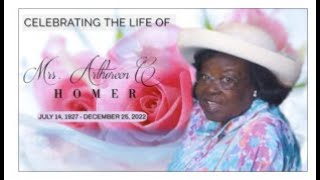 Celebration of Life, Mrs. Arthoreen C Homer