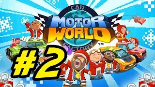 Motor World Car Factory - 2 - "Quests and Research" screenshot 3