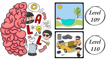 Brain Test All Star : Level 109 , 110 – How to Solve? (Walkthrough)