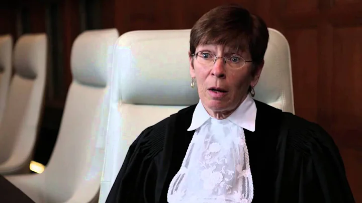 Judge Joan Donoghue talks about her work for the ICJ and the Peace Palace