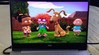 Rugrats Chuckie Susie And Tommy Hugging Spike