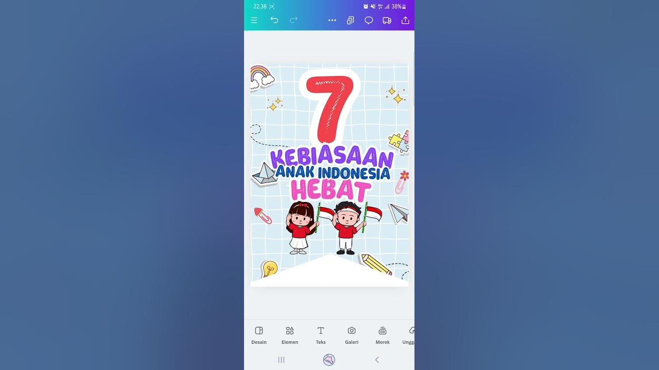 Poster 7 Kebiasaan Anak Indonesia Hebat #trending #shorts #youtubeshorts #youtubetrending