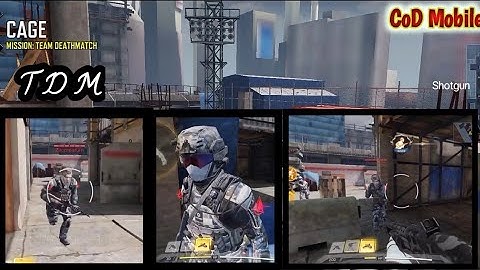 TEAM DEATH MATCH | CAGE |Shotgun | Full Gameplay | CoD Mobile