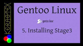 Gentoo 32-bit (and 64-bit) Installation: 5 Installing Stage3