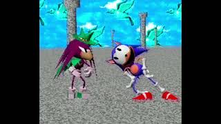 Nourishing Flame (Rewrite Knuckles VS Rewrite Sonic)