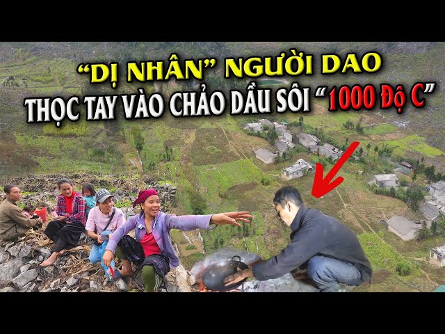 ĐI TÌM DỊ NHÂN THỌC TAY VÀO CHẢO DẦU SÔI | EM ĐÀO class=