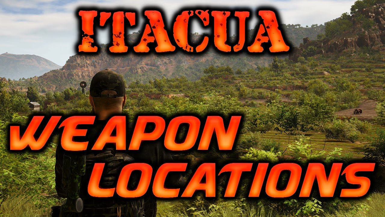 "All Weapons Locations" in ITACUA Ghost Recon Wildlands YouTube