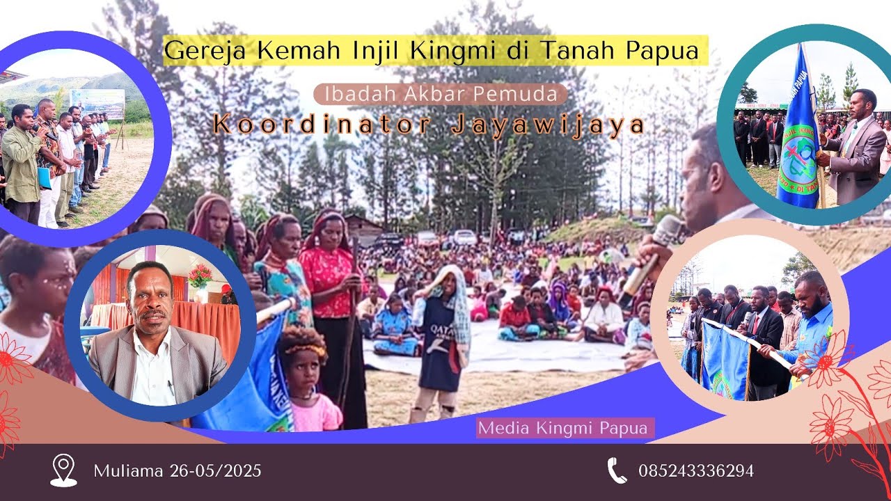 Ibadah Akbar Pemuda Kordinator Jayawijaya Di Klasis Muliama