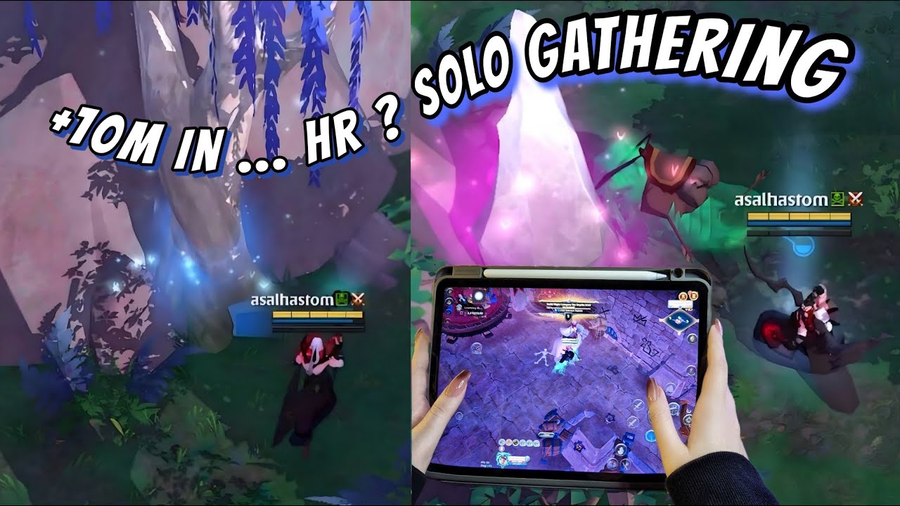 8.3 stone 😲 8.2 wood30/30 🦋+10m profit /Handcam for the first time❗ Solo gathering in black zone ☠️