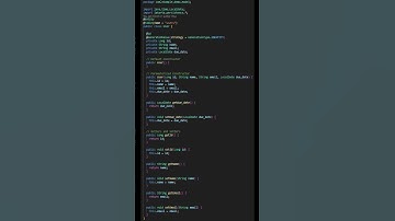 User.java | User class for User Management System project with code in description