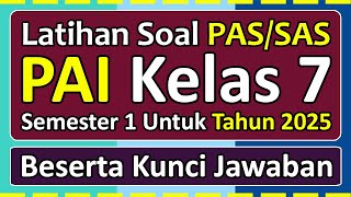 PAS/SAS PAI Class 7 Semester 1 2025 Independent Curriculum Practice Questions & Answer Key