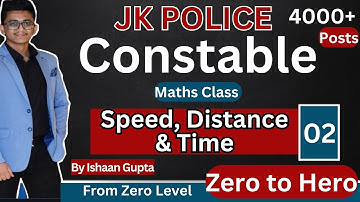 Speed, Distance & Time (Part 2) Average Speed - Maths From Zero Level By Ishaan Gupta