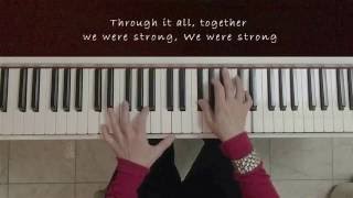 Video thumbnail of "PAPA - Piano in Paul Anka's style"