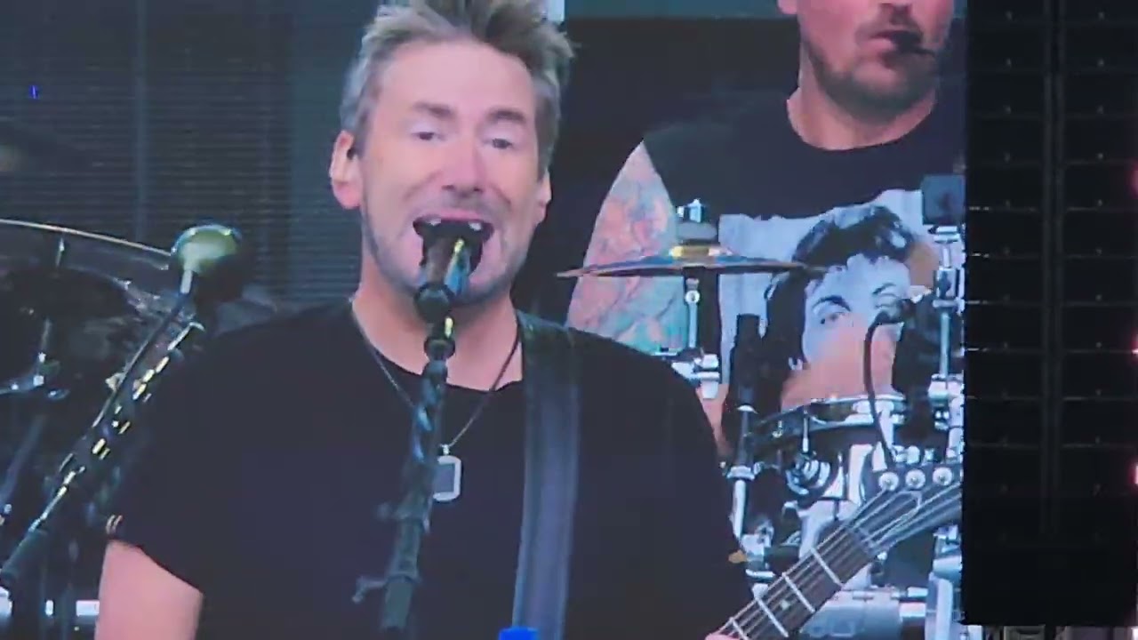 Nickelback live at Rock the country in Knoxville Tennessee 