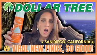 $93.00 San Diego Dollar Tree Haul 💥 The Viral Finds Were ACTUALLY There!