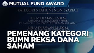 Mutual Fund Award 2023 Kategori BUMN Reksa Dana Saham