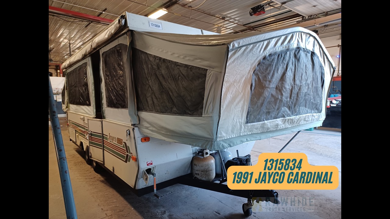 COMING SOON to eBay from Rawhide- Very nice Jayco Camper. Good condition, no holes or tears!