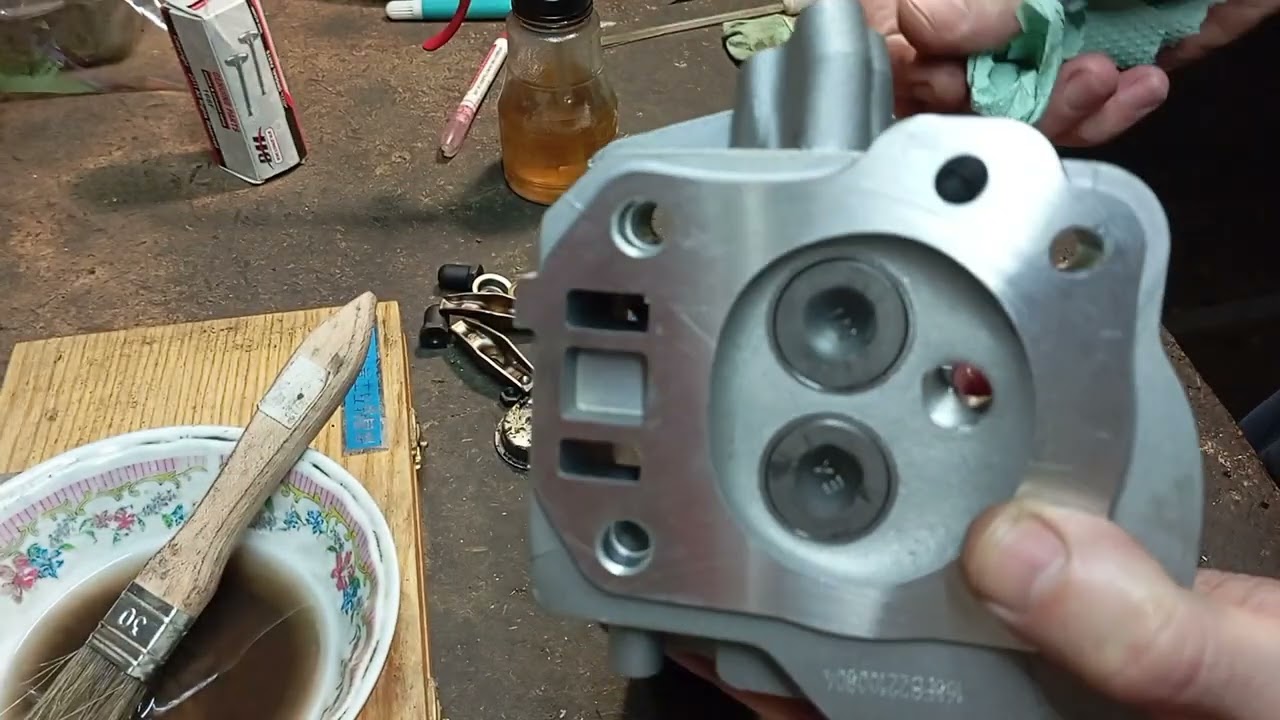 Огляд та доробка ГБЦ бензогенератора для підписника.