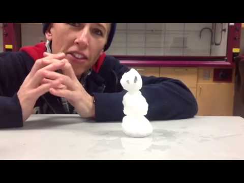 Chemical Kim "Burning Snow"! What? It Doesn't Melt?
