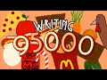 Writing #95000 - What 95000 CALORIES of various foods looks like🍔🍫